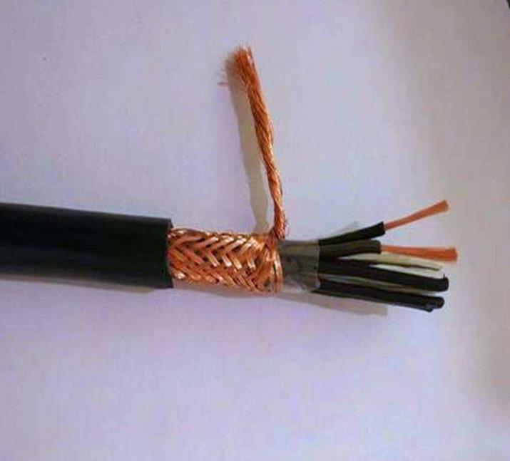 KFVRP 3*4+1*2.5氟塑料绝缘耐高温屏蔽控制软电缆