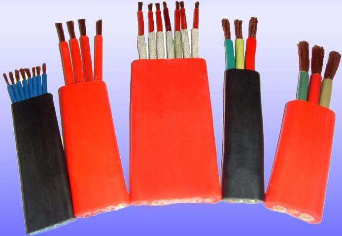 红色硅橡胶软芯控制电缆