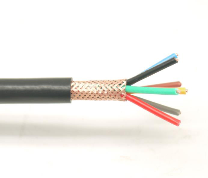KFFRP-5×1.5 编织屏蔽控制电缆